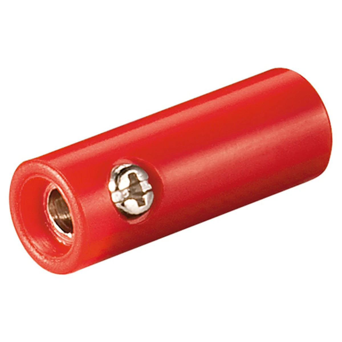 GOOBAY βύσμα μπανάνα socket 11379, θηλυκό, 70V, κόκκινο, 10τμχ - Image 1