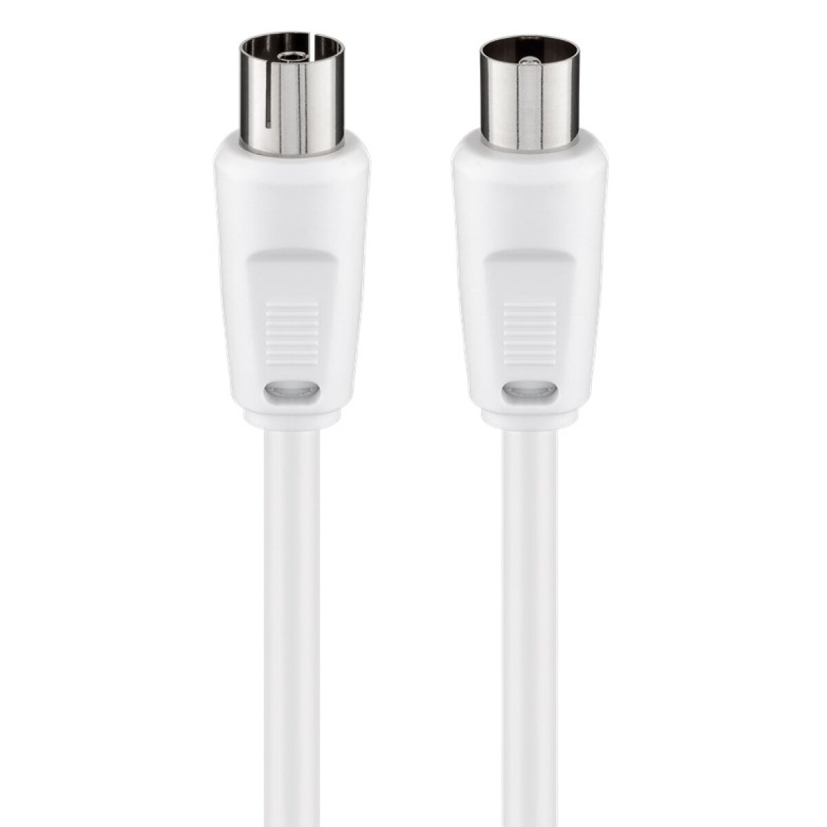 11515 GOOBAY καλώδιο κεραίας αρσενικό σε θηλυκό 11515, <70dB, CCS, 15m, λευκό - Image 1