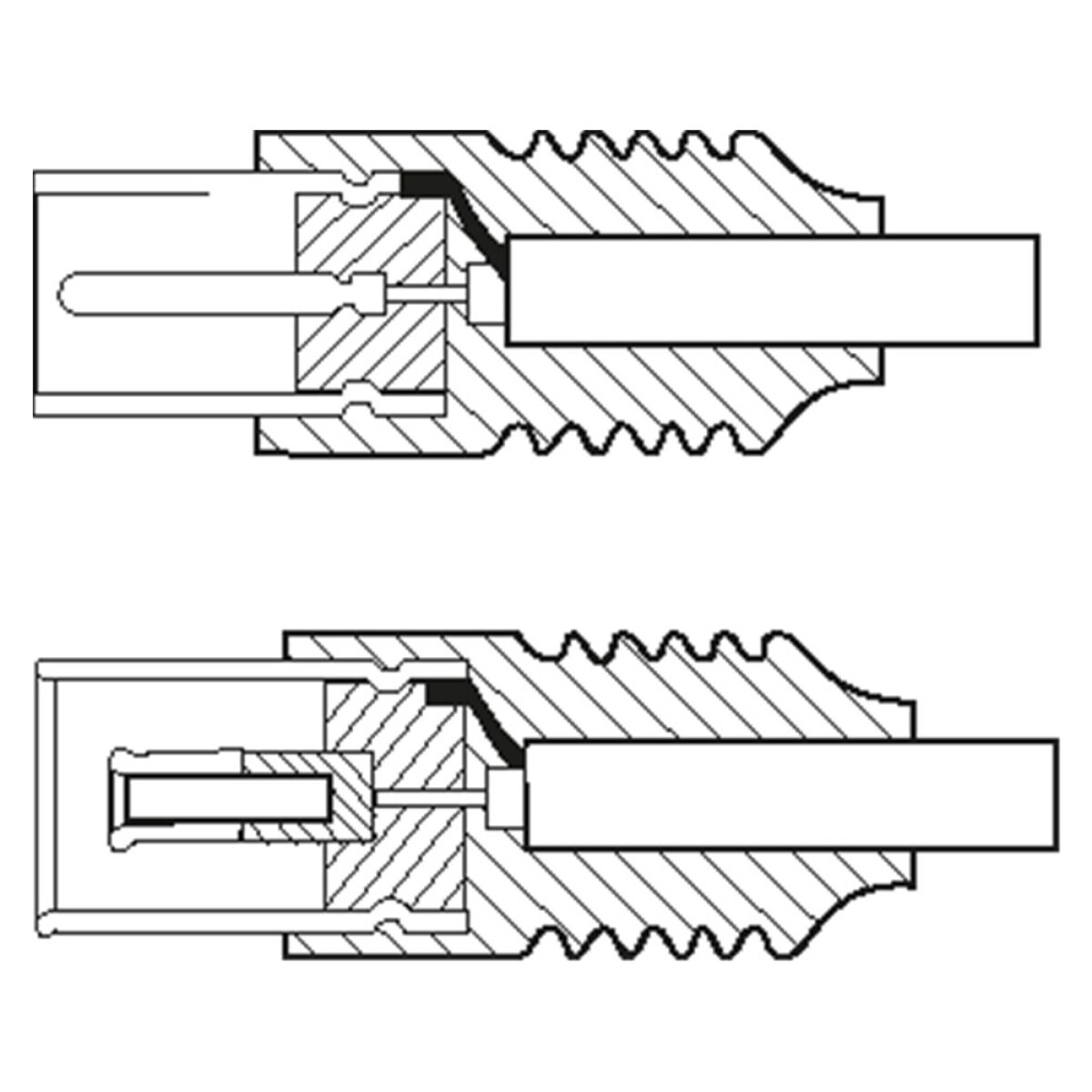 11564-2 GOOBAY καλώδιο κεραίας αρσενικό σε θηλυκό 11564, <70dB, CCS, 10m, μαύρο - Image 3