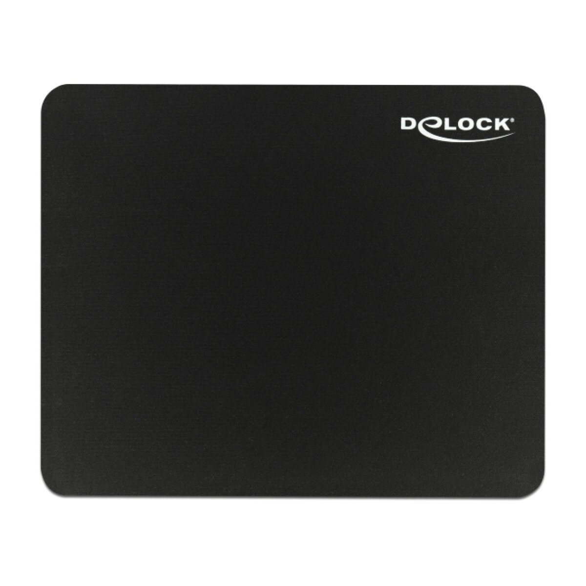 12005 DELOCK mouse pad 12005, 22x18x0.2cm, μαύρο - Image 1