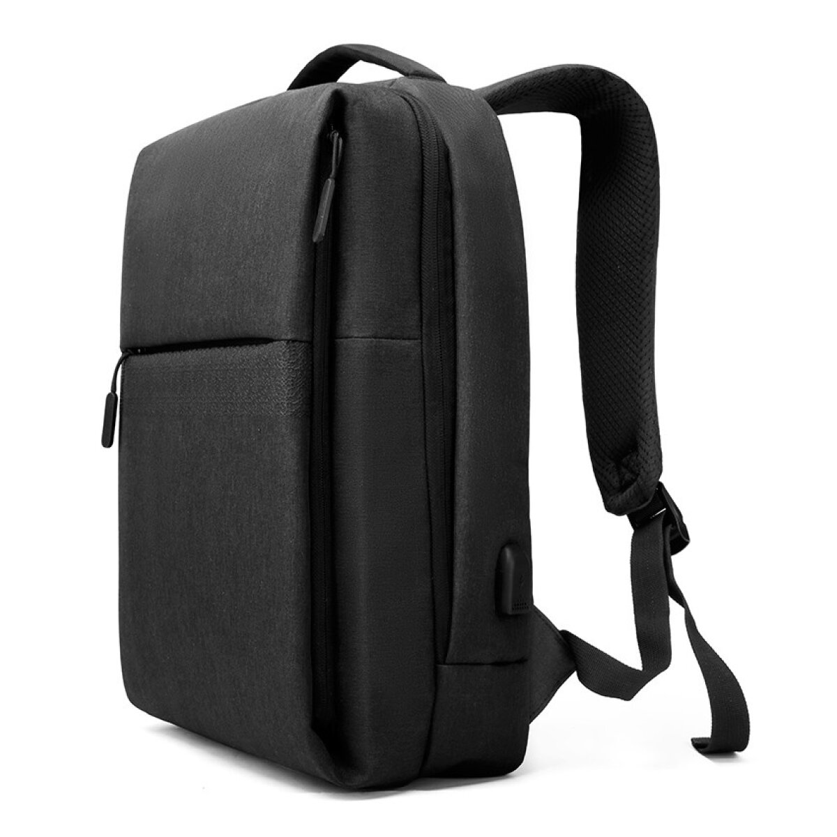 1701-BK-1 ARCTIC HUNTER τσάντα πλάτης 1701 με θήκη laptop 15.6", USB, 17L, μαύρη - Image 3