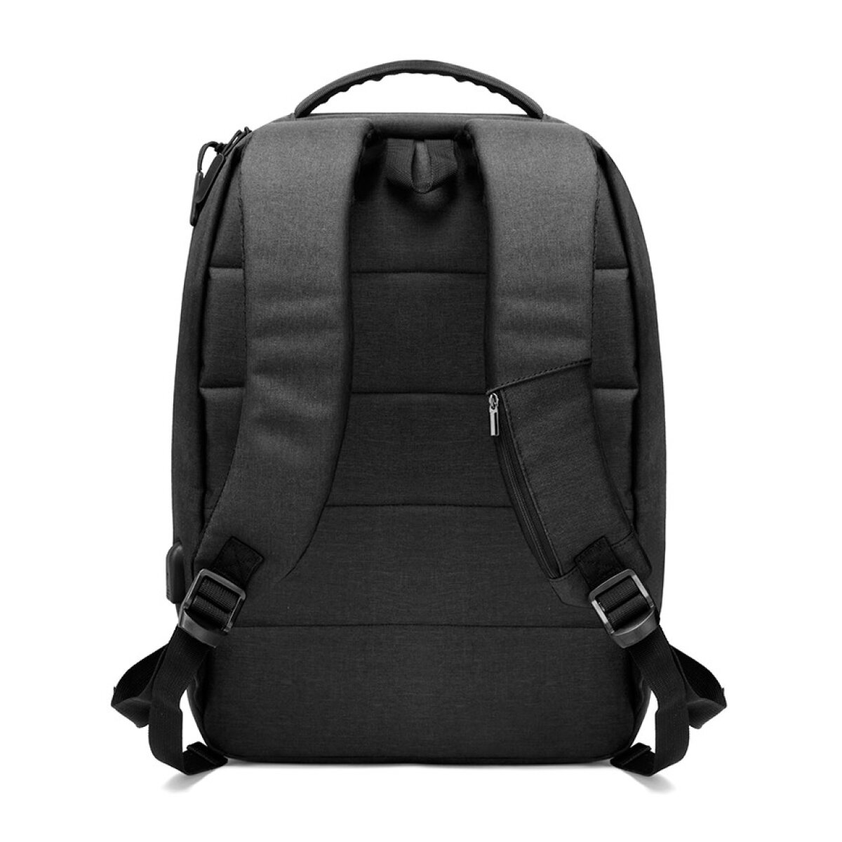 1701-BK-2 ARCTIC HUNTER τσάντα πλάτης 1701 με θήκη laptop 15.6", USB, 17L, μαύρη - Image 4