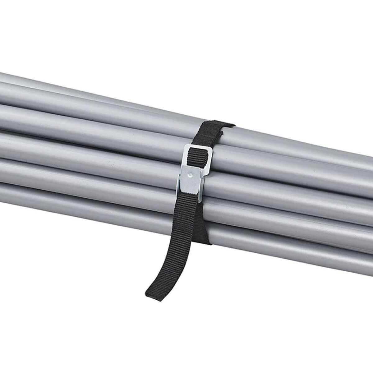 PROPLUS ιμάντες πρόσδεσης 321285 με μεταλλική αγκράφα, 40cm, μαύρο, 4τμχ - Image 2