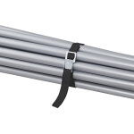 PROPLUS ιμάντες πρόσδεσης 321285 με μεταλλική αγκράφα, 40cm, μαύρο, 4τμχ - Image 2