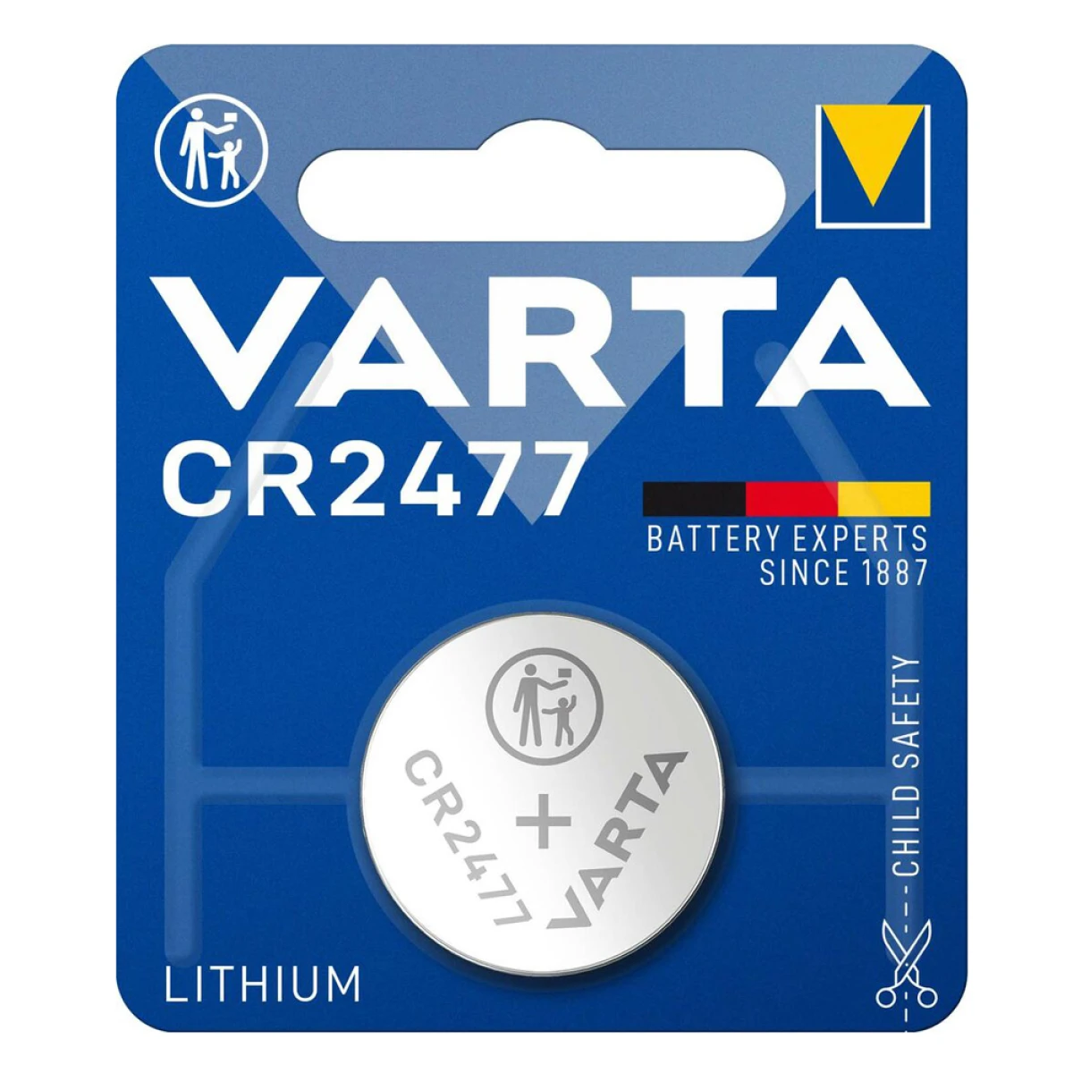 VARTA μπαταρία λιθίου, CR2477, 3V, 1τμχ - Image 1