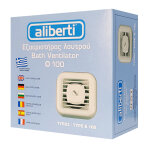 ALIBERTI εξαεριστήρας λουτρού Type E 100, λευκός - Image 2