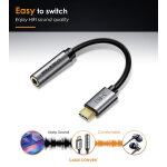 CABLETIME αντάπτορας USB-C σε 3.5mm CT-CMAUDIO, γκρι - Image 2