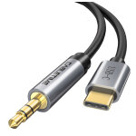 CABLETIME καλώδιο USB-C σε 3.5mm CT-CMAUDIO, AUX, 1.8m, μαύρο
