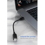 CABLETIME καλώδιο προέκτασης USB CT-AMAF2, 3A, 480Mbps, 1m, μαύρο - Image 2
