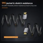 CABLETIME καλώδιο HDMI 2.0 CT-PHE2G, 4K/60Hz, 5m, μαύρο - Image 3