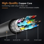 CABLETIME καλώδιο HDMI 2.0 CT-PHE2G, 4K/60Hz, 5m, μαύρο - Image 4