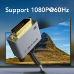 CABLETIME καλώδιο HDMI σε DVI PH241G, 1080p/60Hz, 2m, μαύρο - Image 2