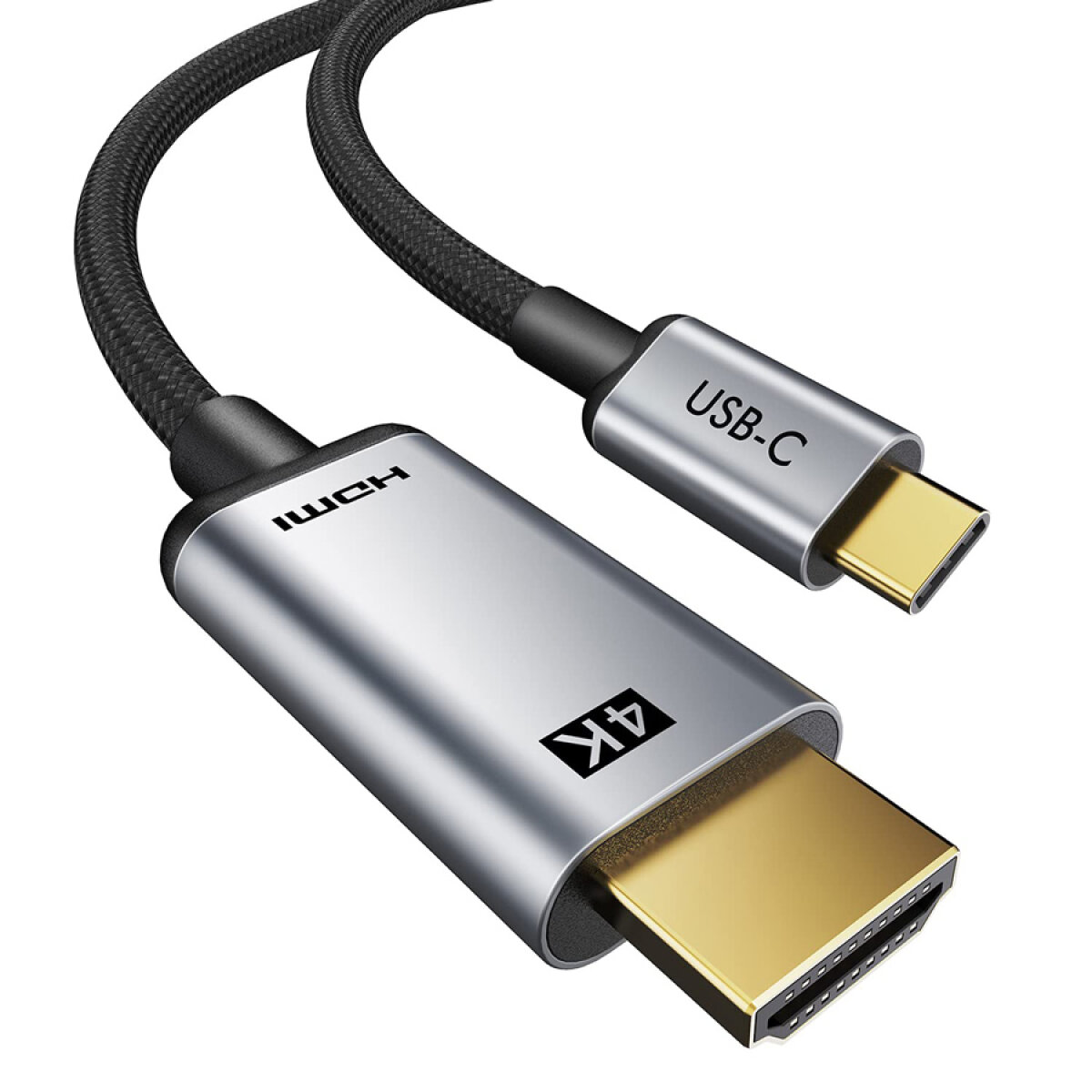 5210131055984 CABLETIME καλώδιο USB-C σε HDMI CT-CMHD2, 4K/60Hz, 5m, μαύρο - Image 1