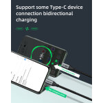 CABLETIME καλώδιο USB-C σε USB-C CT-CMCM, 60W, 480Mbps, 2m, μαύρο - Image 6
