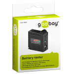 GOOBAY battery tester 54020, για AAA/AA/C/D/9V/N, μαύρο - Image 2
