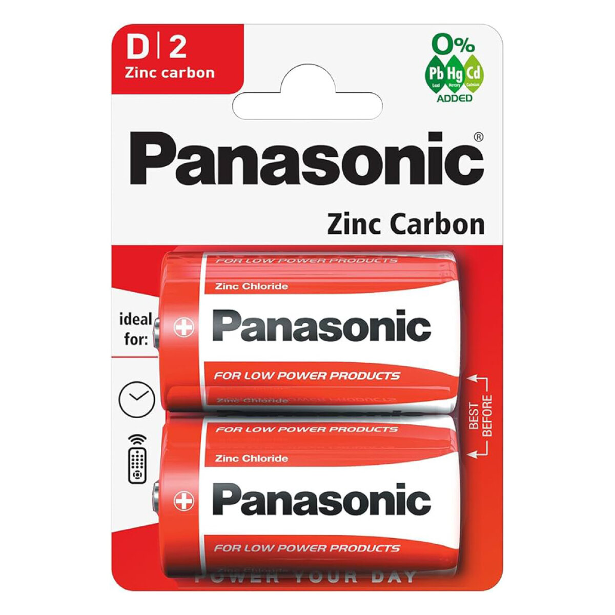 5410853032779 PANASONIC μπαταρίες Zinc Carbon, D/R20, 1.5V, 2τμχ - Image 1