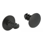 DELOCK Πλαστική τάπα 60188 για κάλυψη οπών, 8.7x9.6mm, μαύρη, 10τμχ - Image 3