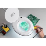 GOOBAY μεγεθυντικός φακός 60361 με σφιγκτήρα, LED, 3 διόπτρες, λευκός - Image 2