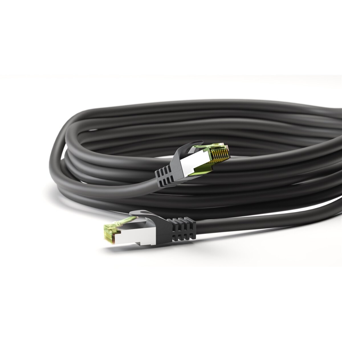 61100-1 GOOBAY καλώδιο δικτύου 61100, CAT 8.1 S/FTP, copper, LSZH, 20m, μαύρο - Image 3