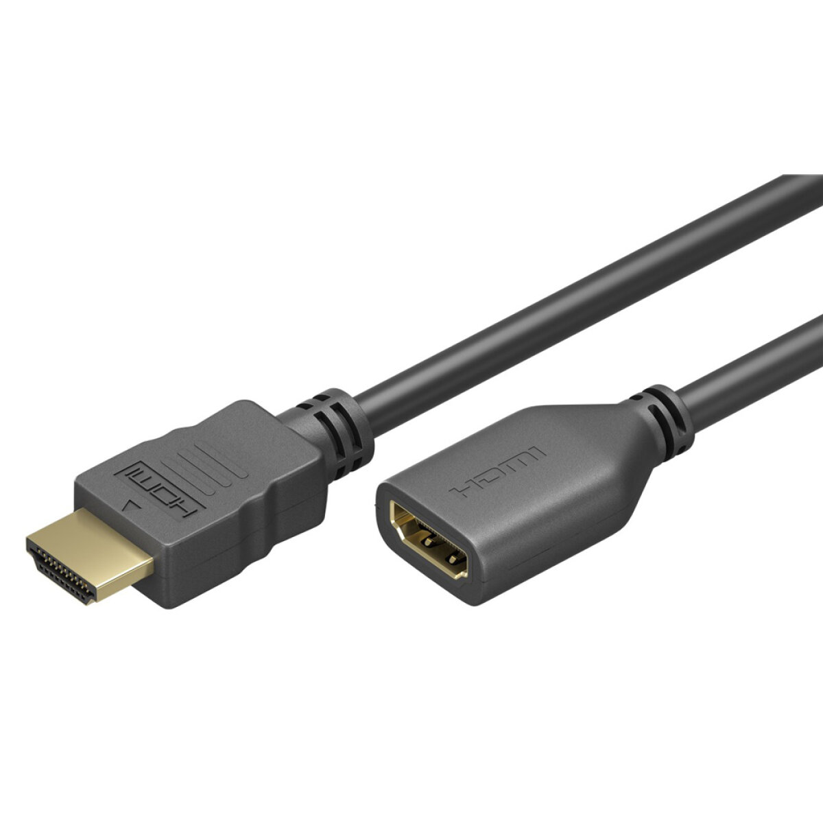 61310 GOOBAY καλώδιο προέκτασης HDMI 61310 Ethernet, 4K/60Hz 18Gbps, 3m, μαύρο - Image 1