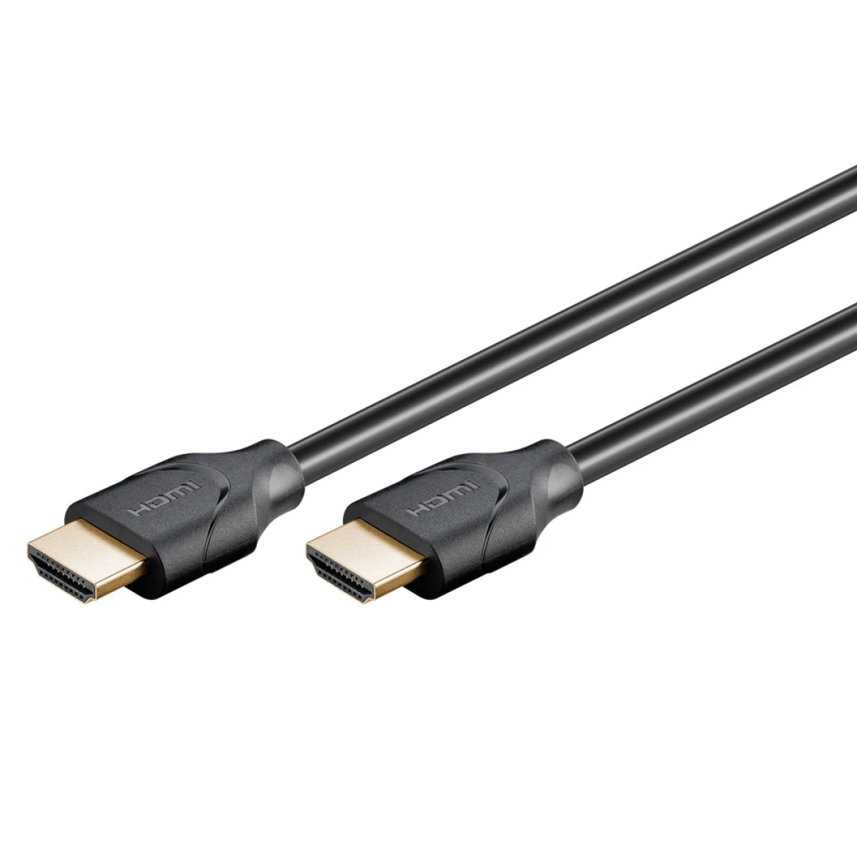GOOBAY καλώδιο HDMI 2.1 61637, Ethernet ARC 8K/60Hz 48 Gbps, 0.5m, μαύρο - Image 1