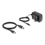 DELOCK docking station για 2.5" ή 3.5" SATA HDD/SSD 64183, 2 θέσεων, με card reader, 5Gbps, clone function, μαύρο - Image 5