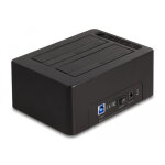 DELOCK docking station για 2.5" ή 3.5" SATA HDD/SSD 64187, 2 θέσεων, 5Gbps, clone/erase function, μαύρο - Image 4