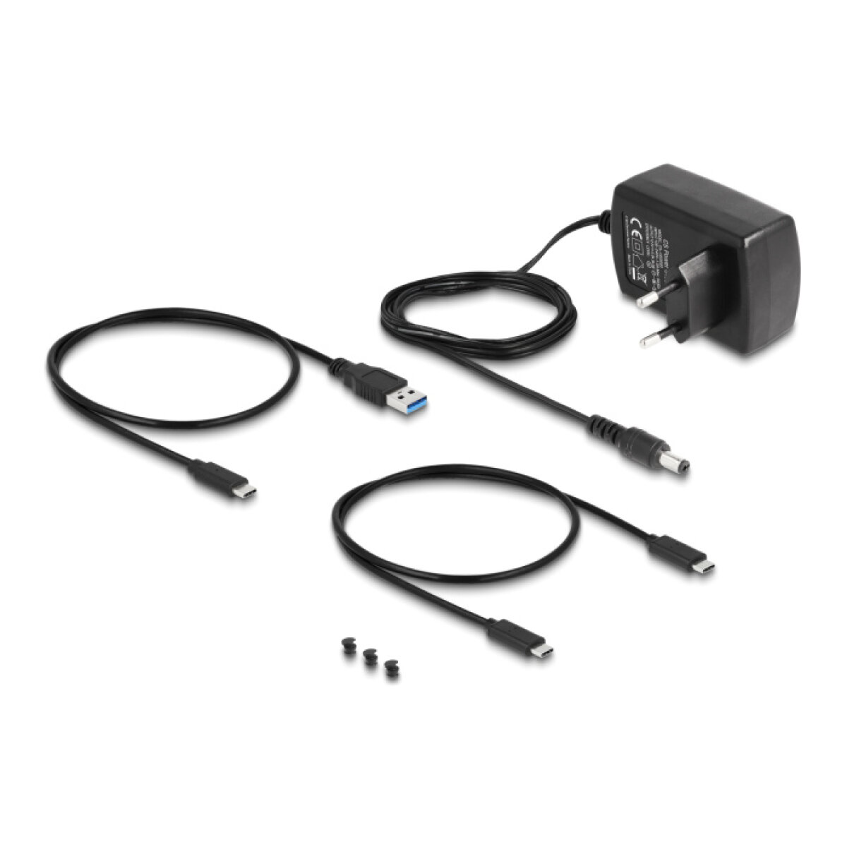 64252-3 DELOCK docking station για M.2 NVMe/SATA ή 2.5"/3.5" SSD/HDD 64252, 10Gbps, clone function, μαύρο - Image 4