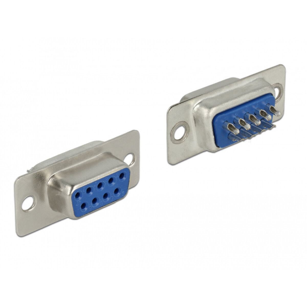 DELOCK Connector Σειριακής θύρας Sub-D9 με ακίδες, female - Image 1