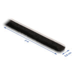 DELOCK αυτοκόλλητη μονωτική ταινία 66893 για παράθυρα, 8mm, 5m, μαύρη - Image 3