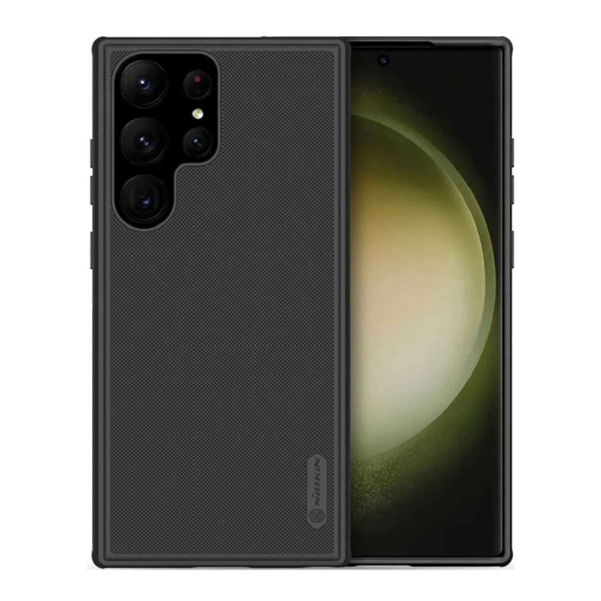 NILLKIN θήκη Super Frosted Shield Pro για Samsung S23 Ultra, μαύρο - Image 1