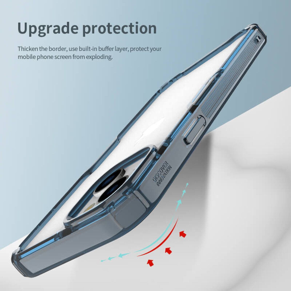 NILLKIN θήκη Nature Pro για iPhone 15, διάφανη - Image 3