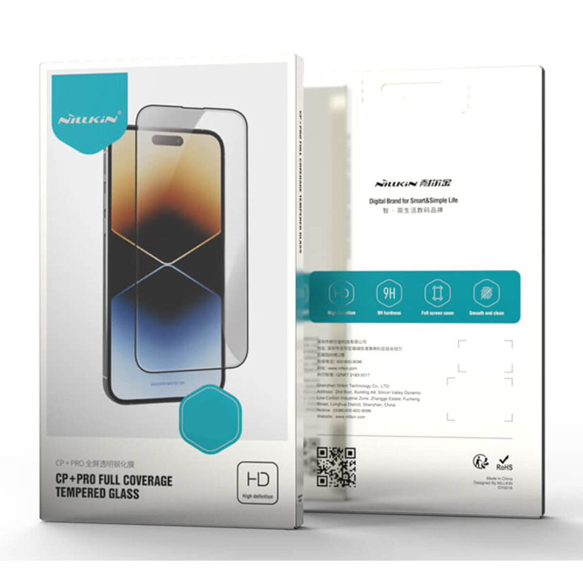 6902048268487-4 NILLKIN tempered glass 2.5D CP+ Pro για iPhone 15 Pro Max - Image 5