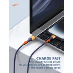 LDNIO καλώδιο USB-C σε USB LS801, 30W, 1m, λευκό - Image 4