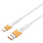 LDNIO καλώδιο USB-C σε USB LS801, 30W, 1m, λευκό