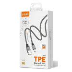 LDNIO καλώδιο USB-C σε USB LS442, 2.4A, 2m, γκρι - Image 4