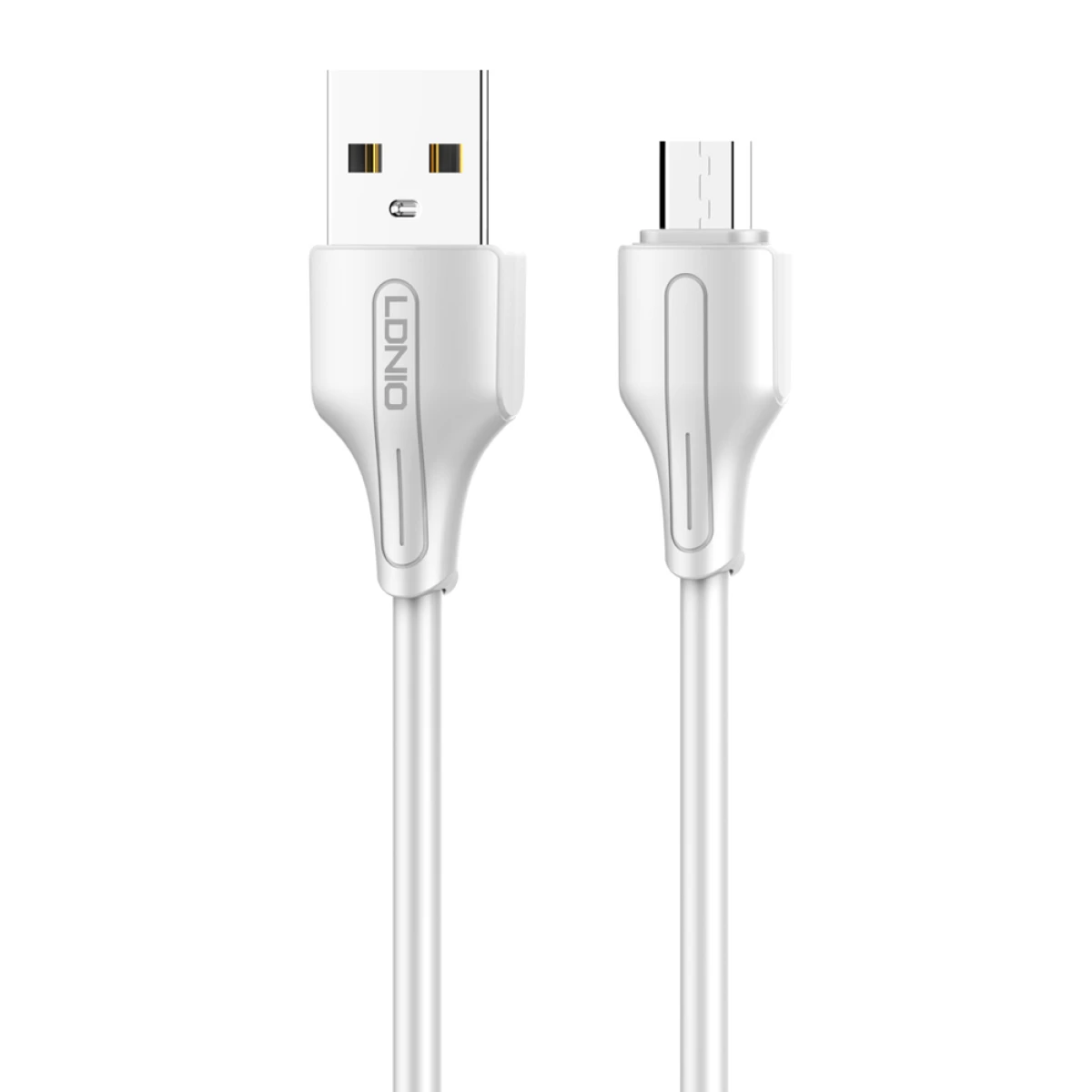 LDNIO καλώδιο Micro USB σε USB LS540, 2.4A, 20cm, λευκό - Image 1