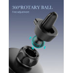 LDNIO ασύρματος φορτιστής & βάση αυτοκινήτου MA20, 15W, μαύρο - Image 3