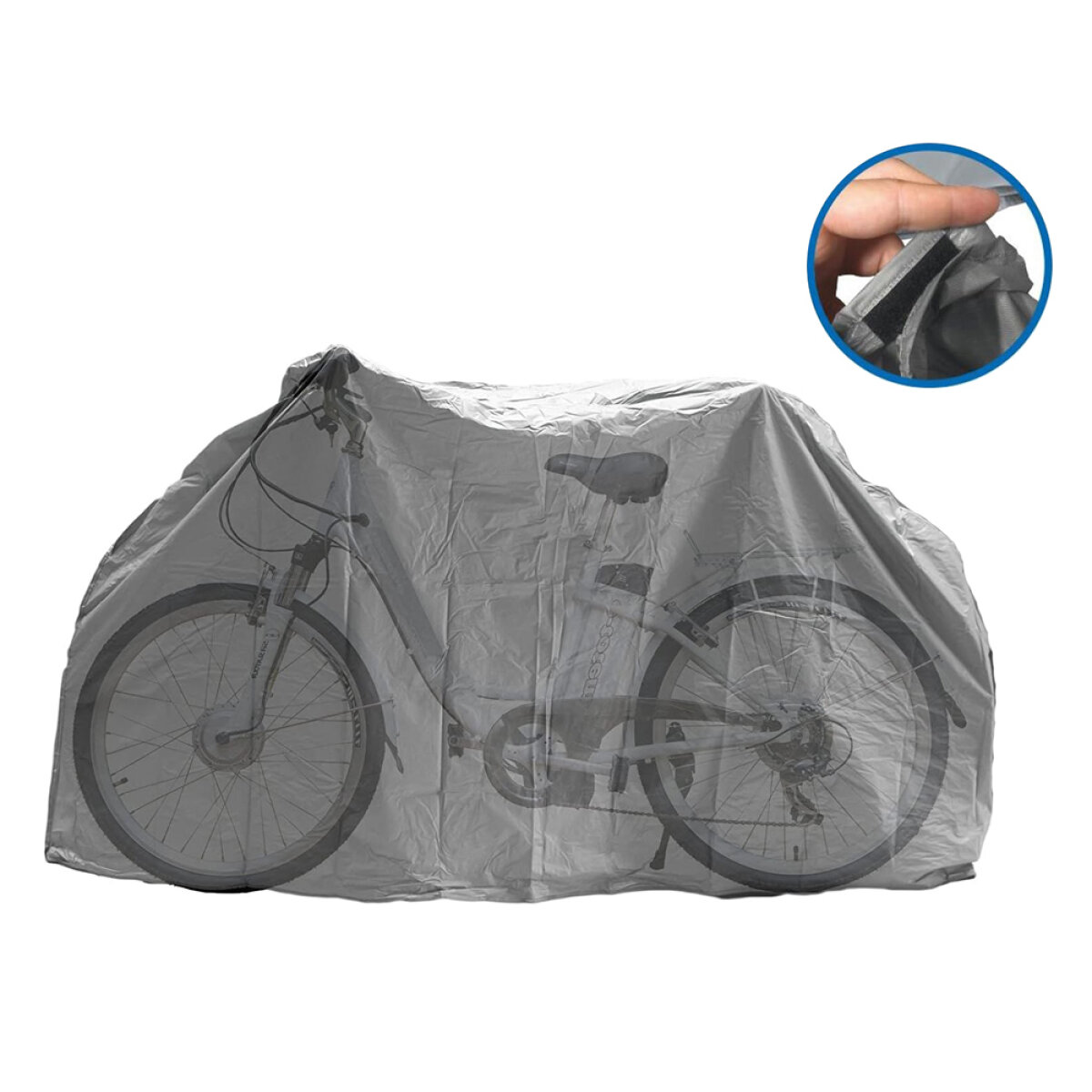 PROPLUS κουκούλα ποδηλάτου 730768, 200x110cm, γκρι - Image 2