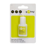 GOOBAY κόλλα Super Glue με πινέλο 77017, 10g - Image 2