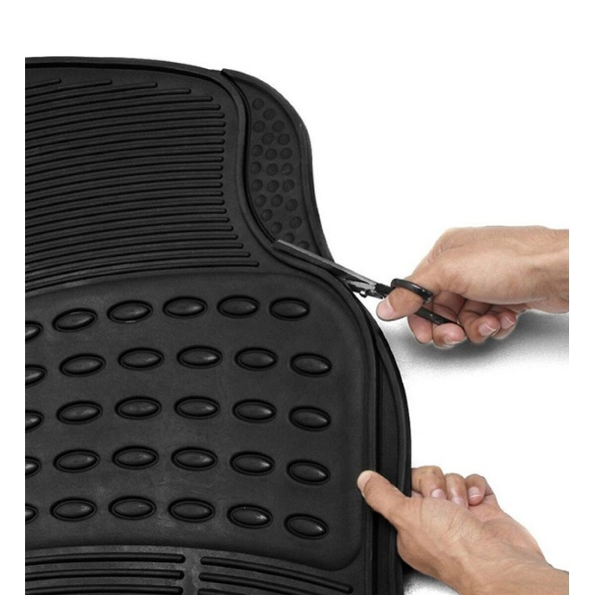 MOJE AUTO σετ πατάκια αυτοκινήτου 93-011, universal, μαύρο, 4τμχ - Image 3