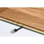 GOOBAY καλώδιο δικτύου 95387, CAT 6 U/UTP, flat, copper, 5m, μαύρο - Image 4