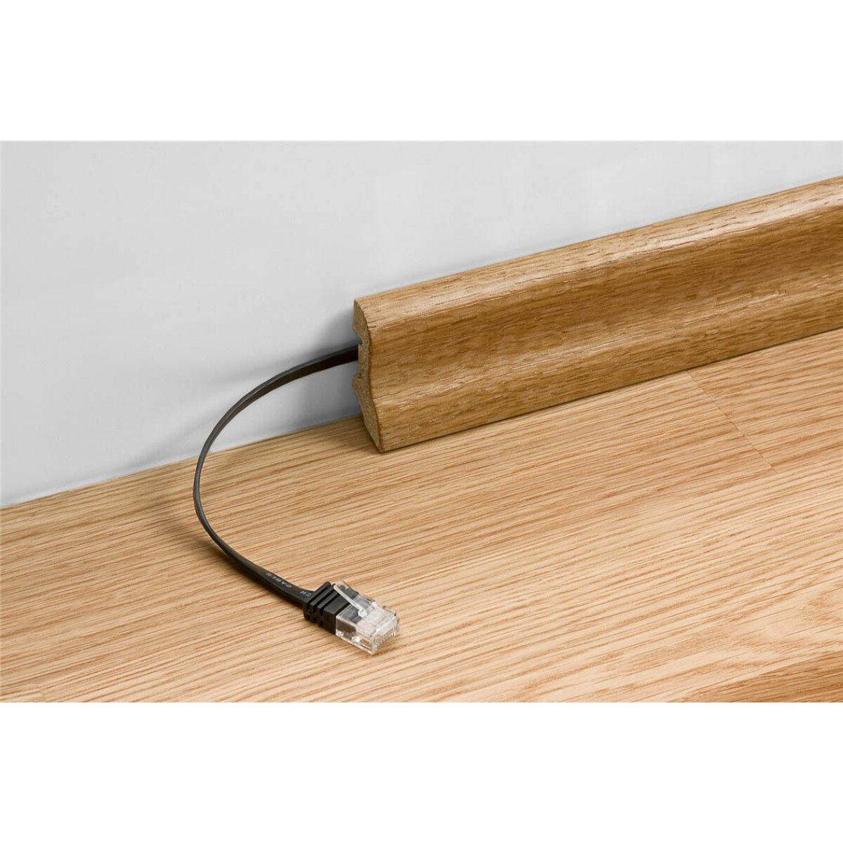 GOOBAY καλώδιο δικτύου 95387, CAT 6 U/UTP, flat, copper, 5m, μαύρο - Image 2