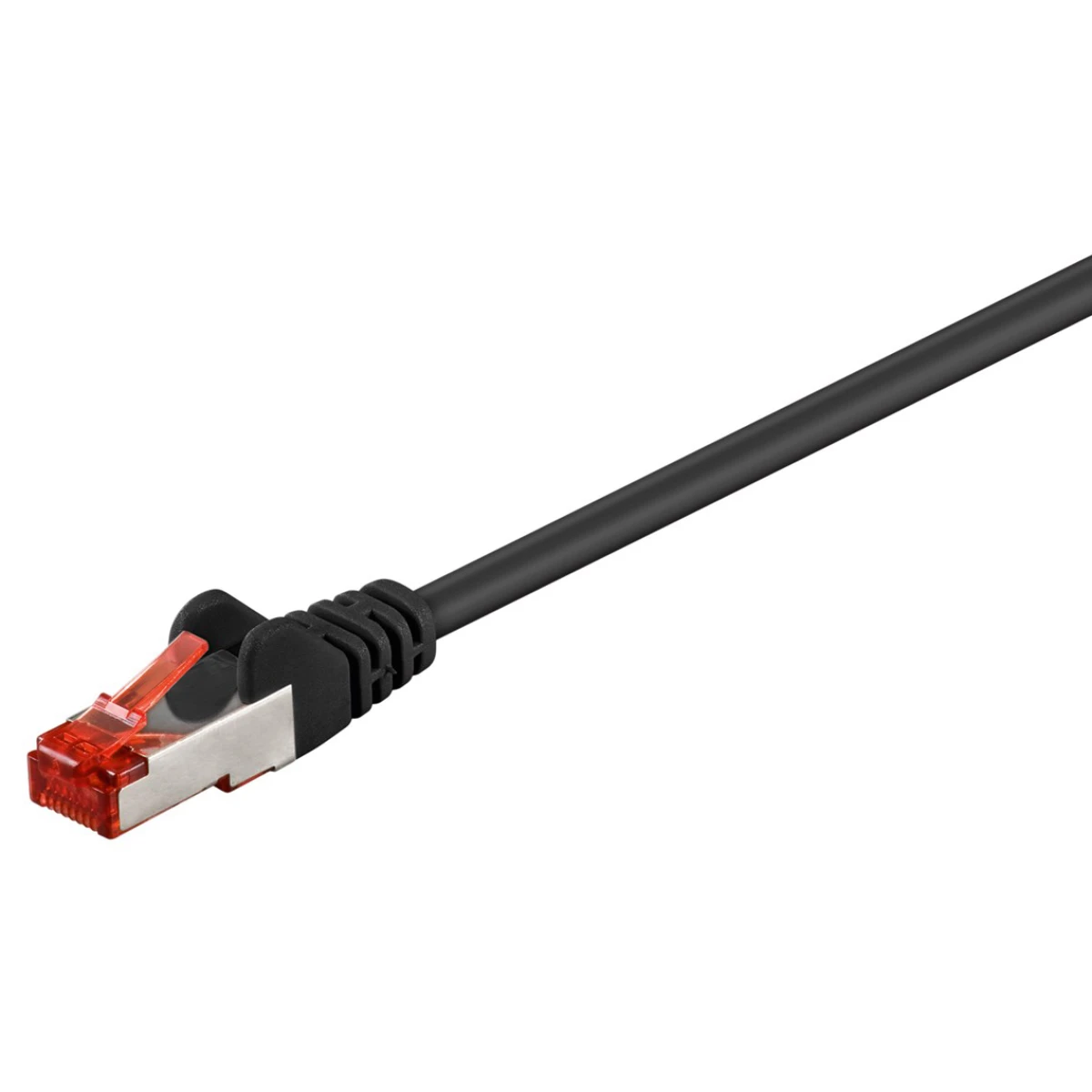 GOOBAY καλώδιο δικτύου 95488, CAT 6 S/FTP (PiMF), CCA, 10m, μαύρο - Image 1