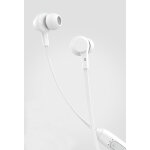 CELEBRAT earphones A20 με μαγνήτη, Bluetooth, 10mm, 70mAh, λευκά - Image 2