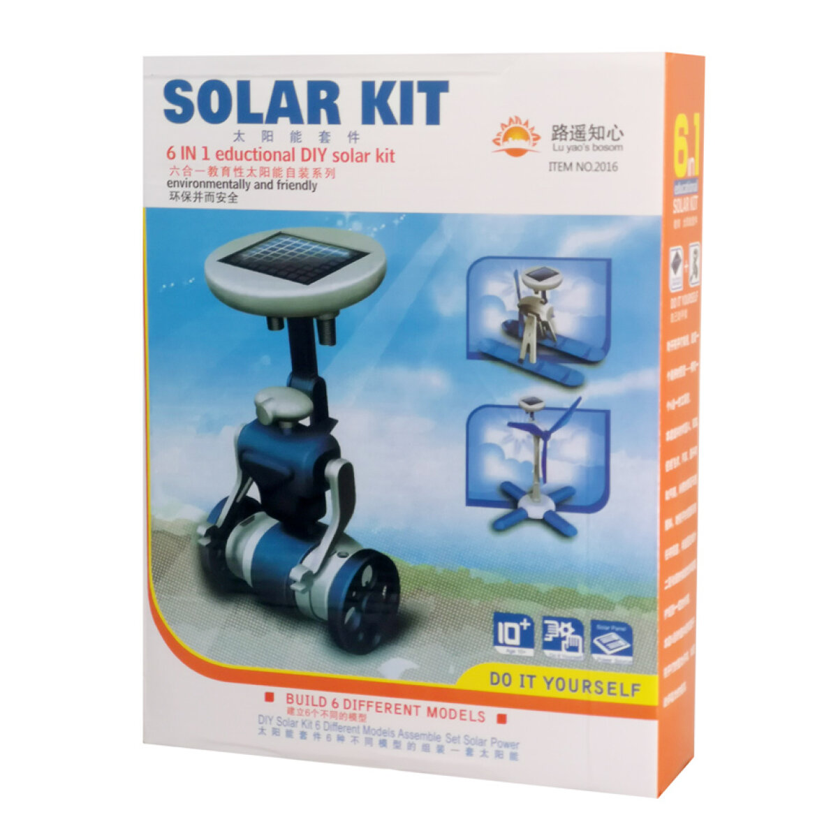 AG211D-2 Κιτ κατασκευής ηλιακού οχήματος/ρομπότ AG211D, 6 σε 1 - Image 3