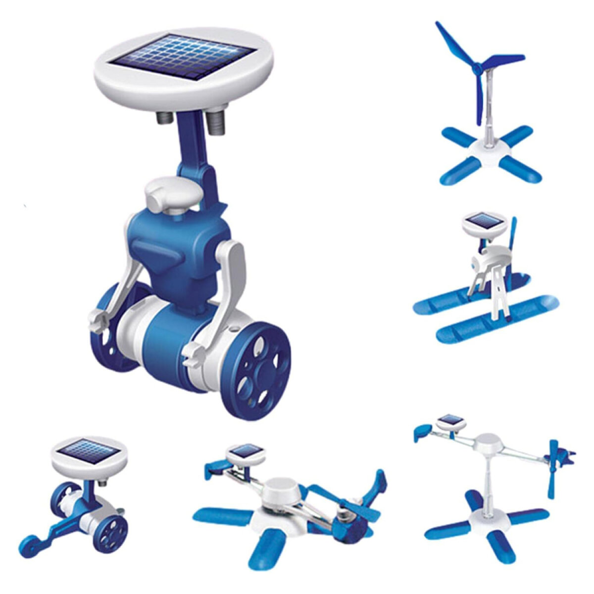 AG211D Κιτ κατασκευής ηλιακού οχήματος/ρομπότ AG211D, 6 σε 1 - Image 1