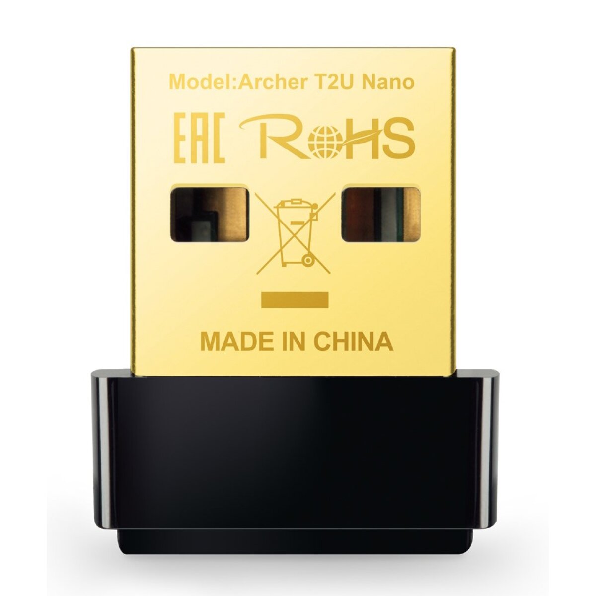 ARCHER-T2UNANO TP-LINK ασύρματος USB αντάπτορας δικτύου Archer T2U Nano, 600Mbps, V.1 - Image 1