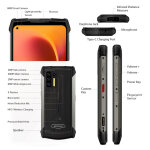 ULEFONE smartphone Power Armor 13, 6.81", 8/256GB, 13200mAh, IP68/IP69K, μαύρο - Image 3