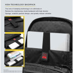 ARCTIC HUNTER τσάντα πλάτης B00111C με θήκη laptop 15.6", 23L, μαύρη - Image 2